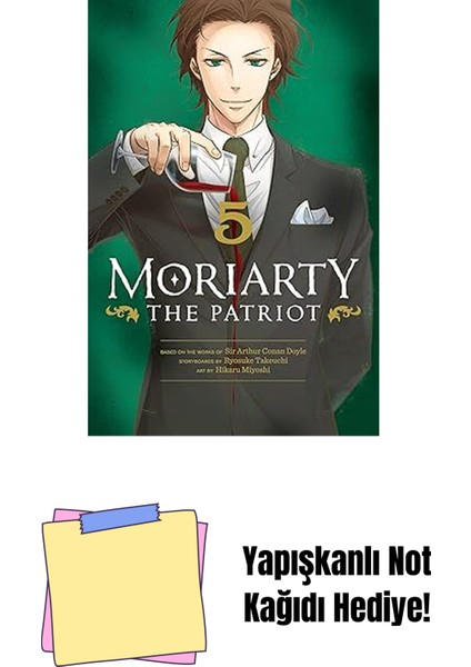 Moriarty The Patriot, Vol. 5: Volume 5 + Yapışkanlı Not Kağıdı