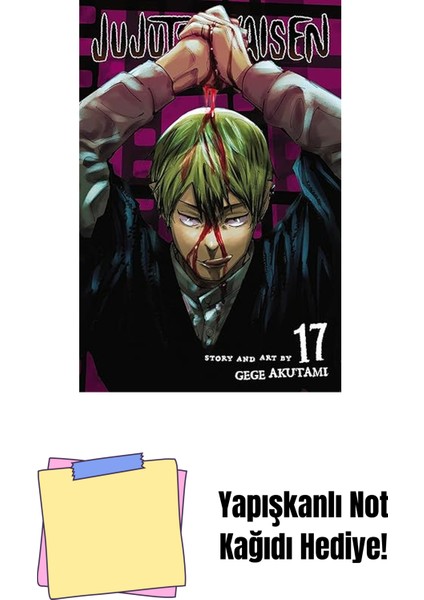 Jujutsu Kaisen, Vol. 17: Volume 17 + Yapışkanlı Not Kağıdı