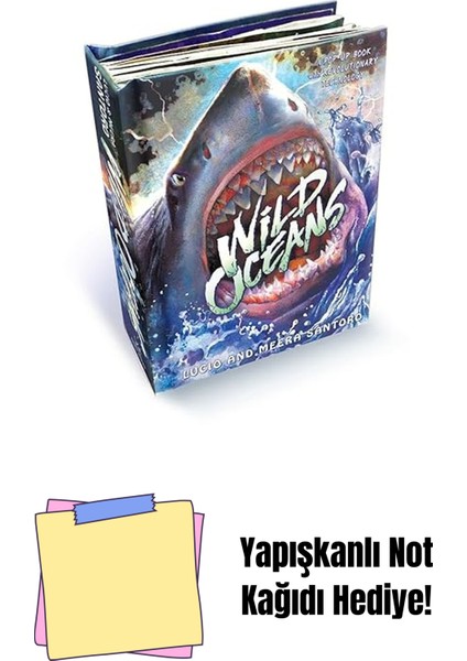 Wild Oceans: A Pop-Up Book With Revolutionary Technology + Yapışkanlı Not Kağıdı