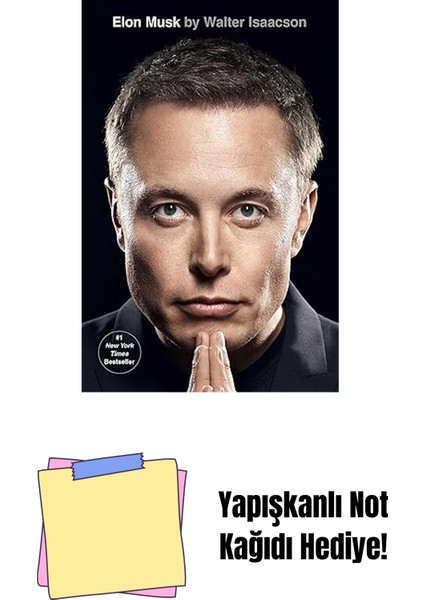 Elon Musk + Yapışkanlı Not Kağıdı