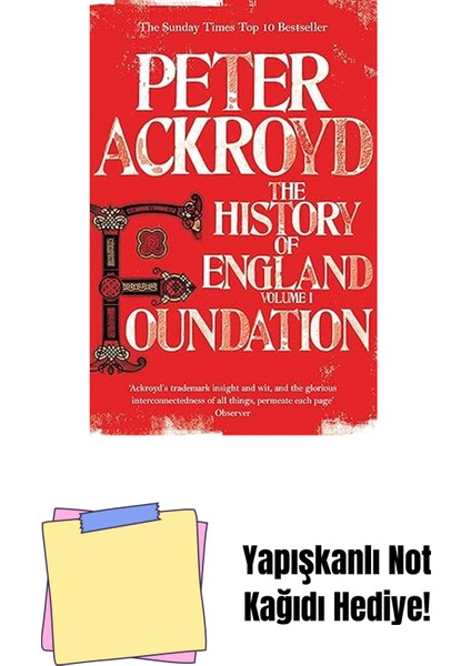 Foundation: The History Of England Volume I: 1 + Yapışkanlı Not Kağıdı