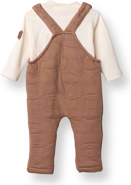 Erkek Bebek Yenidoğan Salopet-Sweatshirt Kapitone Örme Bebe Yaka Uzun Kol Patiksiz Paça fiyatları