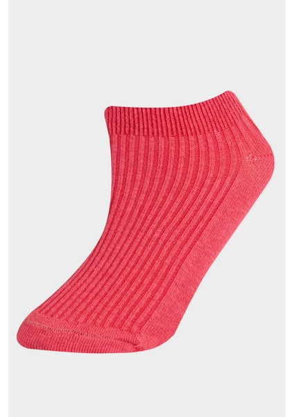 Kız Çocuk 5'li Pamuklu Patik Çorap F9010A8NS