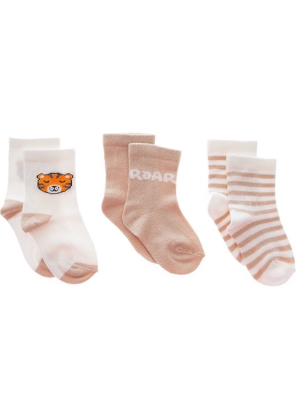 Erkek Bebek 3lü Soket Çorap