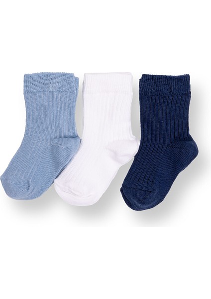 Erkek Bebek 3lü Soket Çorap
