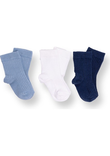 Erkek Bebek 3lü Soket Çorap modelleri