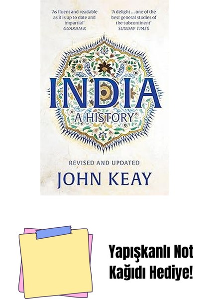 India: A History + Yapışkanlı Not Kağıdı