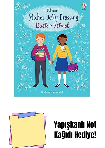 Sticker Dolly Dressing Back To School: A Back To School Book For Children + Yapışkanlı Not Kağıdı