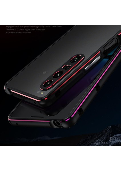 Sony Xperia 1 Vıı Için Lens Koruyucu + Metal Çerçeve (Yurt Dışından) fiyatları