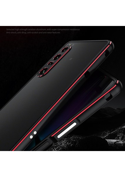 Sony Xperia 1 Vıı Için Lens Koruyucu + Metal Çerçeve (Yurt Dışından) modelleri