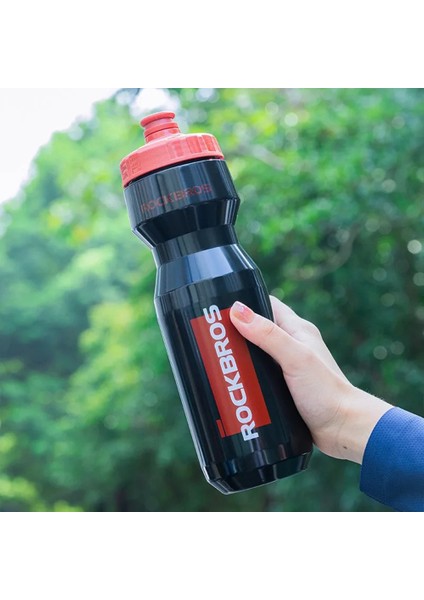 Rockbros DCBT69TB 750ML Pp5 Su Şişesi Spor Bisiklet Sıkma Tipi Su Bardağı (Bpa Içermez, Fda Sertifikası Yok)-Kırmızı (Yurt Dışından) fiyatları