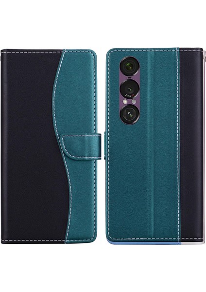 Sony Xperia 1 Vıı Için Kabartmalı Iki Renkli Kılıf (Yurt Dışından)