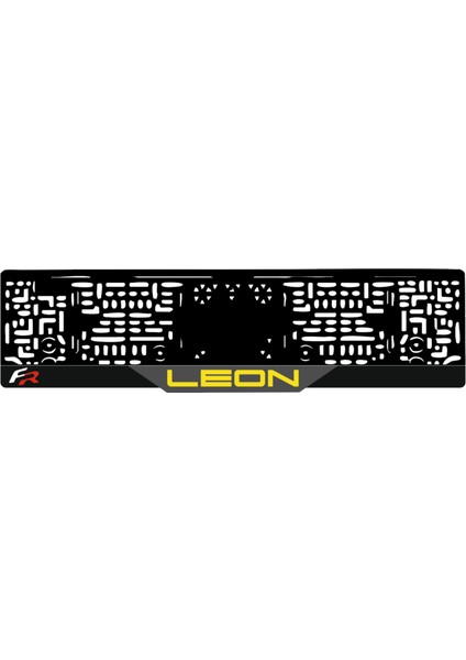 Seat Leon 2 Adet Pleksi Plakalık