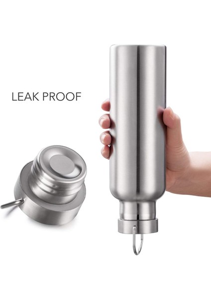 500 ml Paslanmaz Çelik Saplı Su Şişesi Açık Hava Sporları Yalıtımlı Bardak (Bpa Içermez, Fda Yasaktır)-Birincil Renk (Yurt Dışından) modelleri