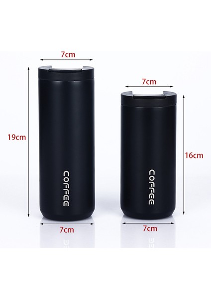 500 ml 304 Paslanmaz Çelik Yalıtımlı Bardak Araba Ofis Okul Su Şişesi (Bpa Içermez, Fda Sertifikası Yok)-Beyaz (Yurt Dışından) indirimleri