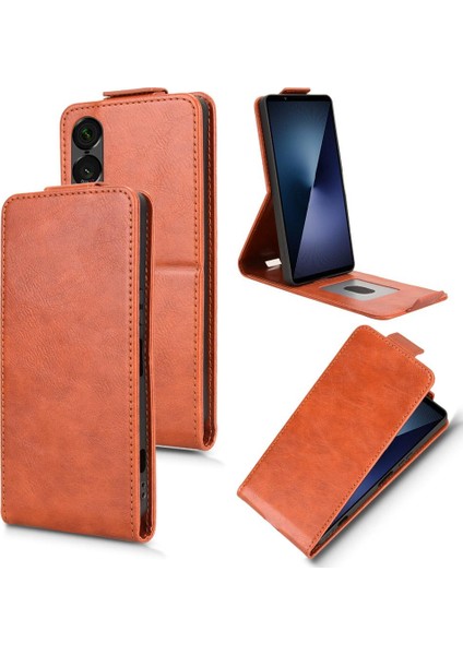 Sony Xperia 1 Vıı Için Pu Telefon Kılıfı (Yurt Dışından)