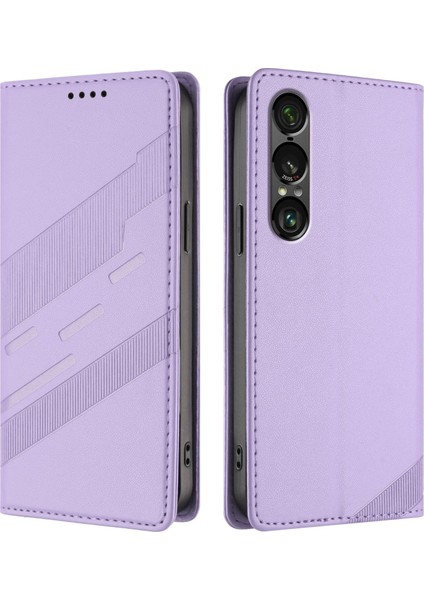 Sony Xperia 1 Vıı Için Kabartmalı Cüzdan Pu Kılıf (Yurt Dışından) fiyatları