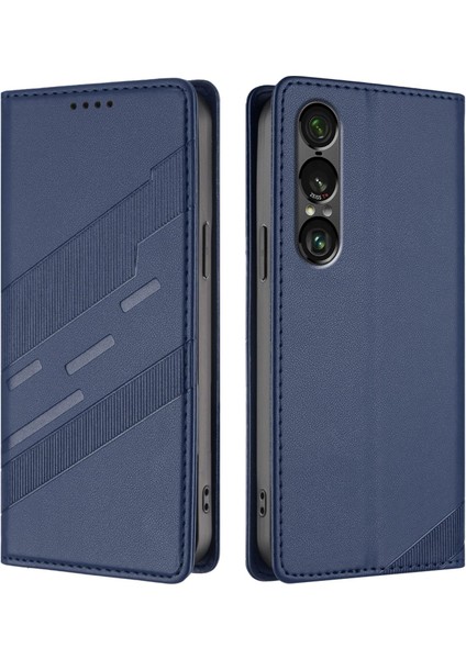 Sony Xperia 1 Vıı Için Kabartmalı Cüzdan Pu Kılıf (Yurt Dışından) fiyatları
