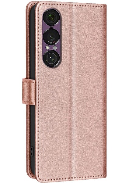 Sony Xperia 1 Vıı Için Litchi Dokulu Rfıd Pu Kılıf (Yurt Dışından) indirimleri