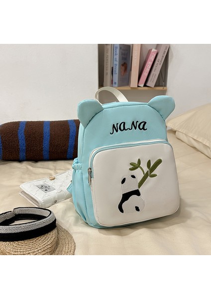 Karikatür Sevimli Küçük Panda Okul Çantası Anaokulu Omuz Çantası (Yurt Dışından)