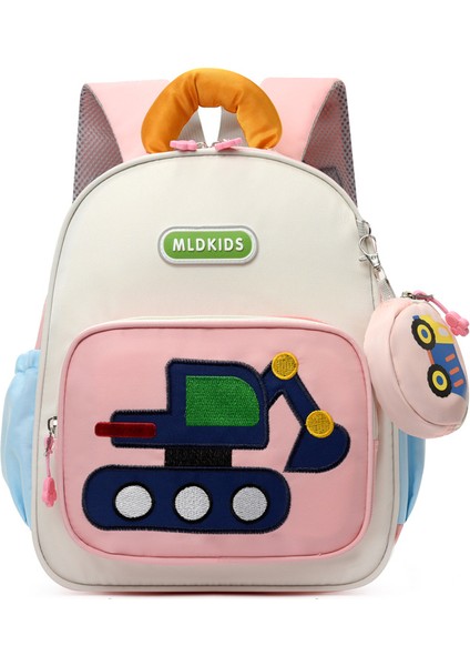 Çocuk Okul Çantası Omurga Koruması Yük Azaltma Büyük Kapasiteli Anaokulu Omuz Çantası (Yurt Dışından)