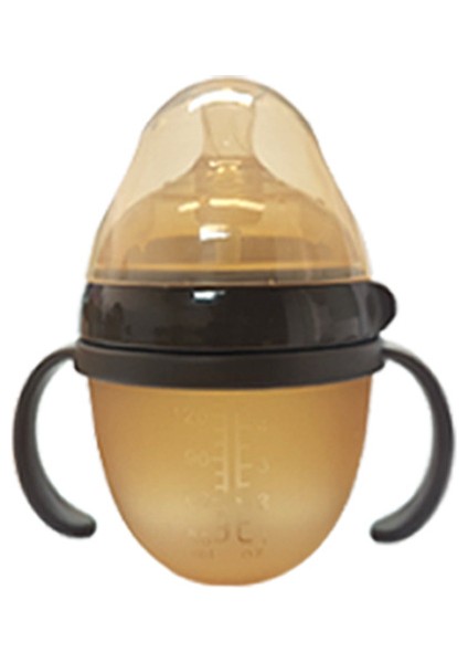 Bebek Simülasyonu Anne Sütü Gerçek Hissi Geniş Kalibreli Şişkinlik Karşıtı Silikon Şişe (Yurt Dışından)