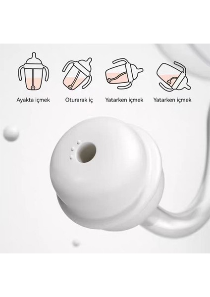 Bebek Simülasyonu Anne Sütü Gerçek Hissi Geniş Kalibreli Şişkinlik Karşıtı Silikon Şişe (Yurt Dışından) indirimleri