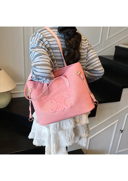 Kadınlar Için Işe Gidip Gelmek Için Gündelik ve Çok Yönlü Niş Tasarımlı Basit Omuz Çantası (Yurt Dışından) fırsatları