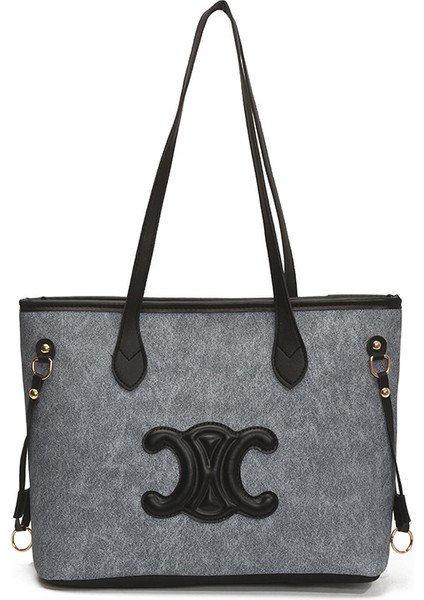 Kadınlar Için Işe Gidip Gelmek Için Gündelik ve Çok Yönlü Niş Tasarımlı Basit Omuz Çantası (Yurt Dışından)