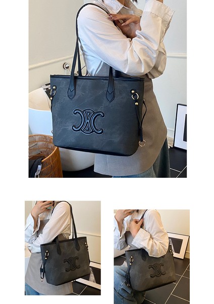 Kadınlar Için Işe Gidip Gelmek Için Gündelik ve Çok Yönlü Niş Tasarımlı Basit Omuz Çantası (Yurt Dışından) fiyatları