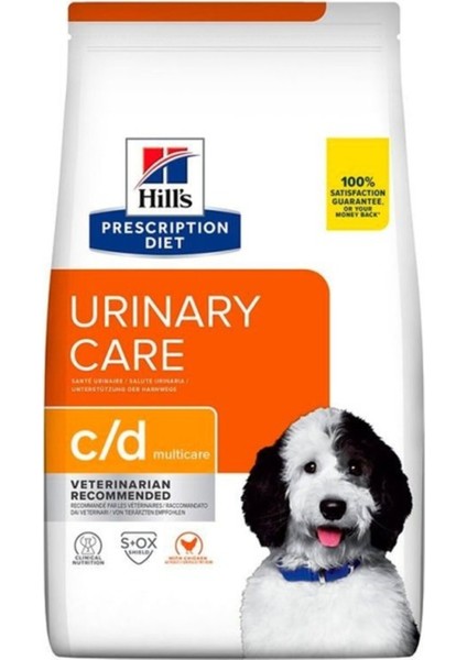 Prescription Diet Urinary Care C/d Multicare Tavuklu Köpek Kuru Maması 12kg