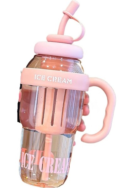 Plastik Pipetli Bardak (Yurt Dışından)