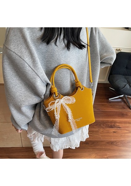 Yeni Moda ve Çok Yönlü Çapraz Çanta, Süper Popüler Taşınabilir Kova Çanta, Küçük Çanta (Yurt Dışından) modelleri