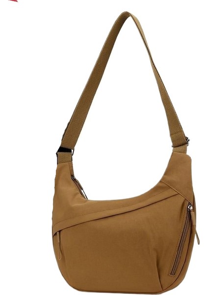 Yeni Moda Crossbody Çanta Çok Yönlü Naylon Çanta Üst Düzey Trend Hafif (Yurt Dışından)