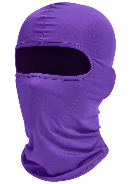 Mor Tarzı Balaclava Erkekler Şapka Boyun Uv Koruma Yürüyüş Kapşonlu Serin Paten Maskesi Hızlı Kuru Kap Erkek Bandana Motosiklet Astar Kapaklar Erkek (Yurt Dışından)