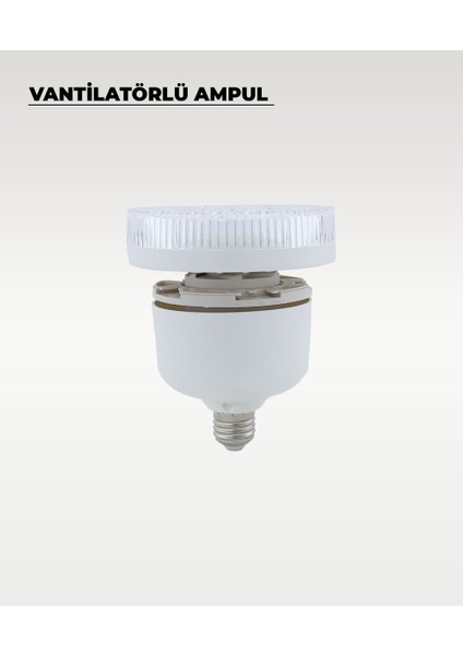 5 Kanatlı Vantilatör LED Ampul 3 Renk - Kumandalı fırsatları