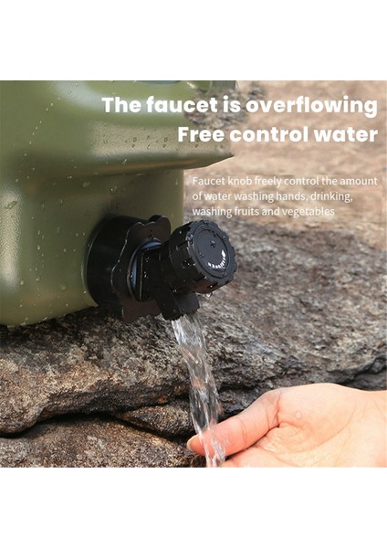 Taşınabilir Açık Kamp Su Depolama Tankı Musluklu 11L Katlanabilir Su Kabı Yürüyüş Piknik Barbekü Için (Yurt Dışından) modelleri