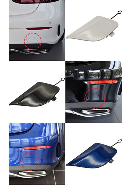 Mercedes-Benz E-Class Coupe W238 2016-2023 Siyah Için Boyalı 2388858900 Araç Arka Tampon Çekme Kancası Göz Kapağı (Yurt Dışından) modelleri
