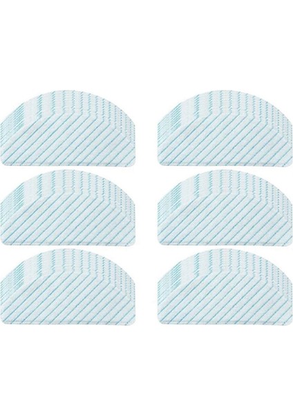 Ecovacs Deebot Ozmo T8 Serisi Robot Süpürge Için 60 Adet Yedek Paspas Pedi (Yurt Dışından)