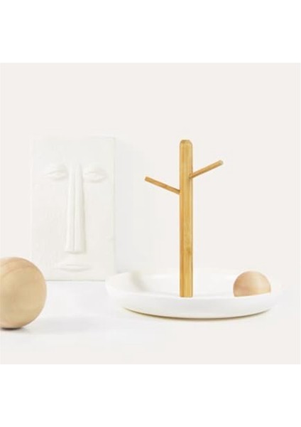 Giriş Masası Için Anahtar Tepsisi, Anahtarlar, Bilezikler, Saatler, Mücevherler ve Telefonlar Için 3 Katlı Ahşap Raflı Her Şeyi Kapsayan Tepsi Düzenleyici (Yurt Dışından) fiyatları