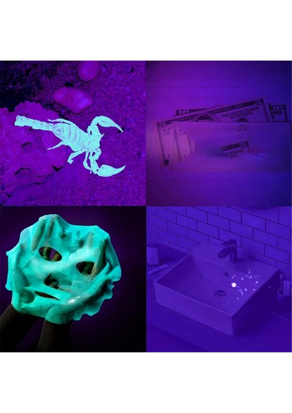 100'LÜ Paket LED Anahtarlık El Feneri, 395NM Uv Anahtarlık El Feneri, Uv Işıklı El Feneri Anahtarlık, Pembe (Yurt Dışından) modelleri