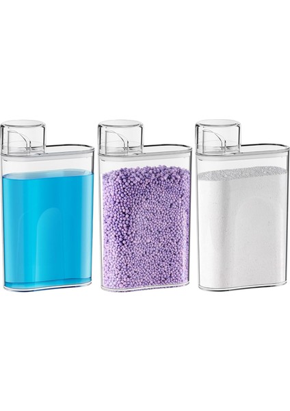 Parçalı Çamaşır Deterjanı Dağıtıcısı, Çamaşır Yumuşatıcı Dağıtıcısı, Çamaşır Odası Düzenlemesi Için Çamaşır Deterjanı Düzenleyici (Yurt Dışından) fiyatları