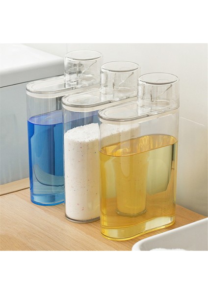 Parçalı Çamaşır Deterjanı Dağıtıcısı, Çamaşır Yumuşatıcı Dağıtıcısı, Çamaşır Odası Düzenlemesi Için Çamaşır Deterjanı Düzenleyici (Yurt Dışından) indirimleri