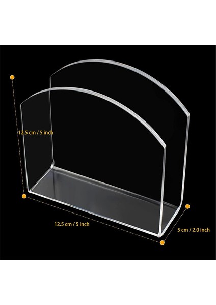 Masa Için 2 Adet Akrilik Şeffaf Peçetelik, Kağıt Peçetelik, Mendillik, Stand Dağıtıcı, Masaüstü Bağımsız Saklama Kutusu (Yurt Dışından) fırsatları