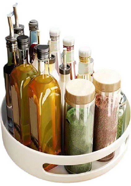 Paket Döner Tabla Dolap Düzenleyici, Mutfak Depolama Için Çok Işlevli Baharat Rafı, Baharat Düzenleyici Tutucu (Yurt Dışından) fırsatları