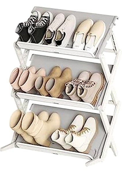 Basit Ev Tipi Çok Katmanlı Yerden Tasarruf Sağlayan Saklama Katlanır Ayakkabılık Çok Amaçlı Saklama Ayakkabı Kutusu Ayakkabı (Yurt Dışından) indirimleri