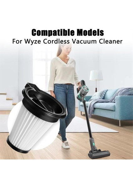 Wyze Kablosuz Elektrikli Süpürge Aksesuarları Parçaları Için Hepa Filtre Değişimi (Yurt Dışından) fiyatları