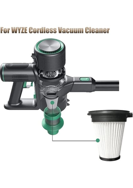 Wyze Kablosuz Elektrikli Süpürge Aksesuarları Parçaları Için Hepa Filtre Değişimi (Yurt Dışından) fırsatları