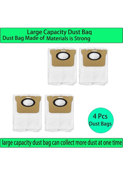 Dreametech Bot L10 Ultra / L10S Ultra Robot Süpürge Için 22 Adet Yedek Parça (Yurt Dışından) indirimleri