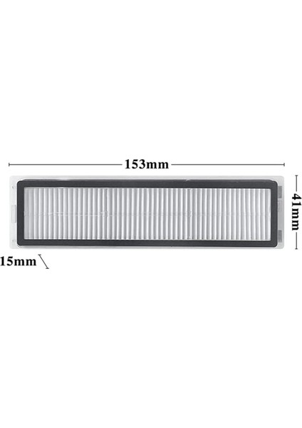 Xiaomi Dreame D9 / D9 Max Hepa Filtre Aksesuarları Robot Süpürge D9 Pro Ana Yan Fırça Yedek Parçaları (Yurt Dışından) fiyatları